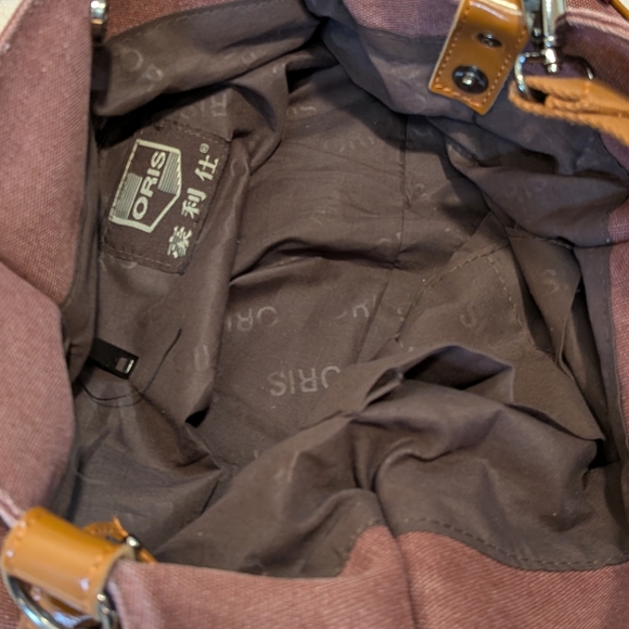 Vintage Oris Purse Canvas Bag 3 Piece - Picture 7 of 14